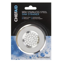 Chef Aid Mini S/S Sink Strainer Carded Chef Aid Mini S/S Sink Strainer Carded